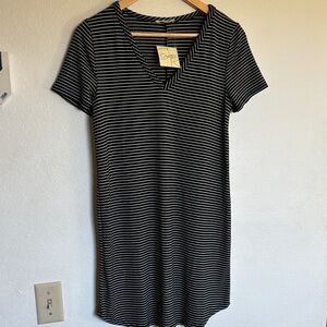 Olivia Rae Monochrome Striped Top